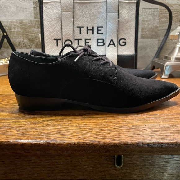 Marc Fischer black suede pointed shoes - Picture 2 of 6